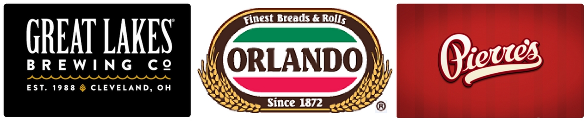 Great Lakes, Orlando Bread and Rolls, Pierres Ice Cream, Yours Truly